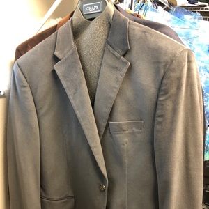 Chaps Gray Blazer (46R)